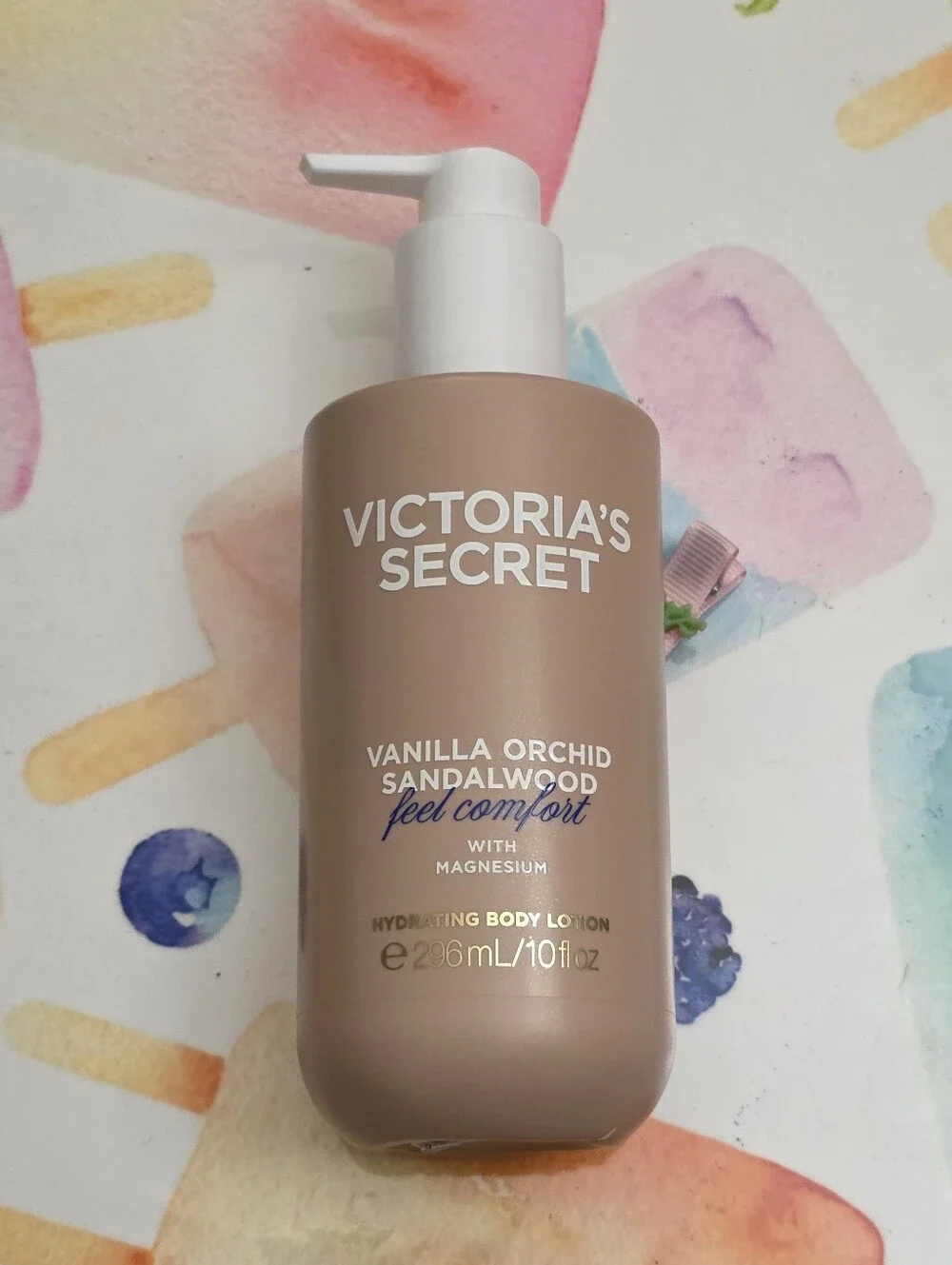 Victoria's Secret Hydrating Body Lotions in Red, Beige, Purple, Peach 4pc NEW